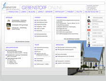 Tablet Screenshot of gebenstorf.ch